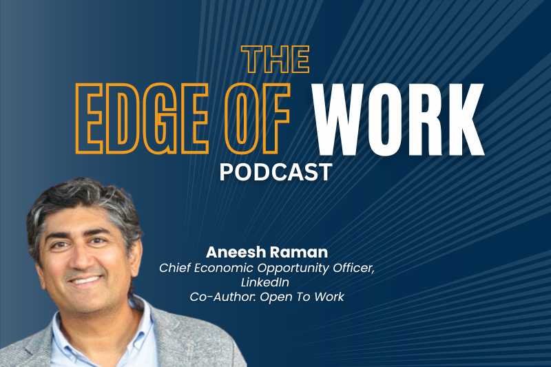 Open to Work: How to Build a Career in The Age of AI with Aneesh Raman ...